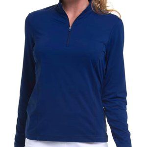 EPNY Golf 1/4 Zip Navy SZ XL